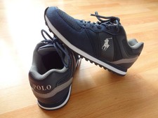 Orig. Ralph Lauren Kinderschuhe Blau Gr. 34.5 (3.5 US) Turnschuhe Blau *WIE NEU 