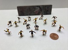 Alte Merten / Preiser Konvolut Fußballspieler BVB ? Figuren H0 Zustand (3) MZ-25