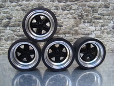 1:18 Porsche Fuchs Echt Alu Felgen Audi VW Mercedes Opel BMW Tuning