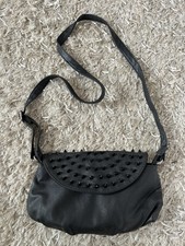 Handtasche Tasche schwarz mit Nieten Graceland