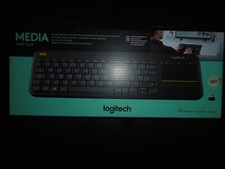 Logitech K400 Kabellose Touch-TV-Tastatur mit integriertem Touchpad NEU und OVP