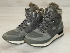 BUGATTI DESIGNER DAMEN STIEFELETTEN RETRO GEFÜTTERT STIEFEL VINTAGE BOOTS EU 37