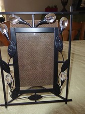 Bilderrahmen mit Glastropfen Deko,Haushaltsauflösung