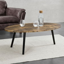 B-WARE Couchtisch Tisch Beistelltisch Wohnzimmertisch Sofatisch Holz/Schwarz
