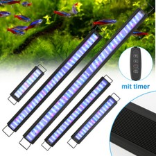 LED Aquarium 30-130cm RGB Beleuchtung Aquariumleuchte Lampe Süßwasser Aquarien