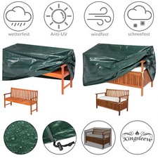 Abdeckung Gartenbank Abdeckhaube Schutzhülle Wetterfest Reißfest PE Hülle Bank