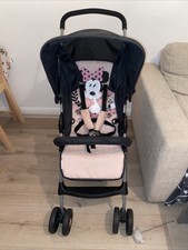 Hauck Buggy Kinderwagen Sport bis 18 kg Disney Minnie Mouse Schwarz Rosa