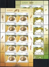 Litauen - Gastronomie Kleinbogensatz postfrisch 2005 Mi. 871-872