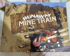 Alton Towers ""Runaway Mine Train"" On Ride Bilderrahmen von 2004 - selten