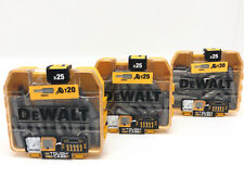 DeWalt Bits Pack T20 T25 T30 für TX I-Stern Schrauben Schrauber Bit-Set Bit-Box