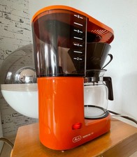 Vintage 70er Kaffeemaschine Melitta orange