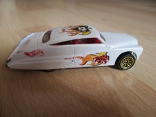 Hot Wheels ROCKABILLY (Base 1989) Low Rider, goldene Felgen, Satin-Weiß