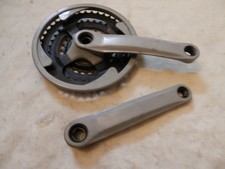 Fahrrad Kurbel Garnitur Vierkant 42-34-24 Zähne für 6-7-8 fach