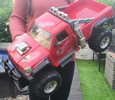 MEGA RC JEEP FERNGESTEUERT 1/8 62cm GELÄNDEWAGEN AUTO MONSTER TRUCK HUMMER FORD 