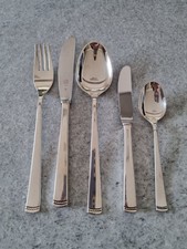 exklusives, versilbertes Besteck für 12 Pers. + Vorlegebesteck, 73 Teile