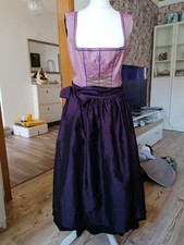 Sportalm edles Dirndl Gr. 38 mit Swarovski Strass altrosa aubergin