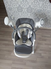 Lionelo Niles 2IN1 KINDER HOCHSTUHL UND BABY SCHAUKELN WIPPEN VERSTELLBAR USB