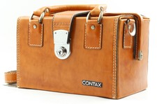 [Fast Neu] contax Schwerlast Leder Camera Case Mit Schlüssel Aus Japan