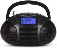 AUG SE20 B-Ware Tragbares FM Bluetooth Radio, Akku, USB/SD Kartenleser, AUX-In