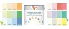 Alpina Farbenfreunde 2,5 L verschiedene Farben Kinderzimmer