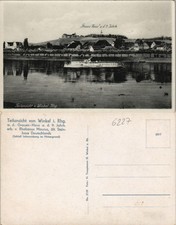 Oestrich-Winkel Panorama-Ansicht mit "Graues Haus" a.d. 9 Jhrd. 1930