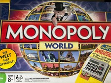 Neuw. Monopoly World incl. Bankkartenleser 1 x bespielt 