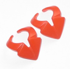  Playmobil Zirkus Figuren Zubehör Hemd 2 x KRAGEN Schal Tuch Uniform rot 3514