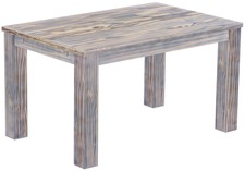 Afrika zebra Esstisch Esszimmer Holz Pinie massiv Tisch 140 x 90 Küche kolonial