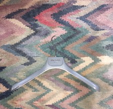 Original Prada Kleiderbügel klein Grau Silber wie neu 