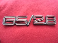 original OPEL Commodore > GS / 2.8  < Schriftzug / Emblem  Youngtimer, Oldtimer