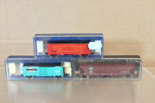 Bachmann n Spur Rake Von 3 Santa Fe Nyc Baby Ruth Box Car 4 Bay Hopper Waggon NZ
