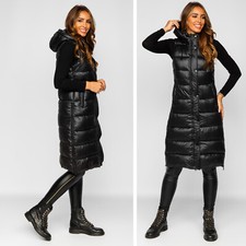 Steppweste Weste Sportweste Bodywarmer Kapuze Ärmellos Damen Mix BOLF Freizeit 