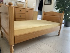 Kinderbett 143 X 72, ausziehbar auf 180cm, Matratze, aus Eiche