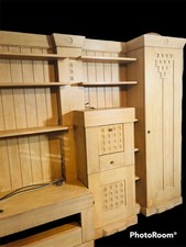 CHALET WOHNZIMMER SCHRANKWAND PINIE MASSIV Modell Avenida NP. 12000,-€