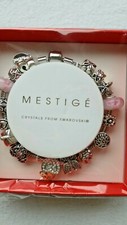 ***MESTIGE***  LOVE Armband + Swarovski Crystals / Charm Bracelet -  NEU in BOX