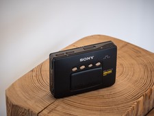 Sony Walkman WM-EX77 Vintage Stereo Cassette Player schwarz Kassetten 1991