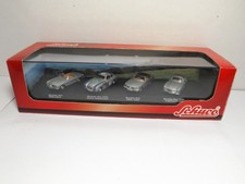  Schuco 3587 Mercedes Benz 280SL 300SL 560SL Flügeltürer 4er Set in Showbox 1:72