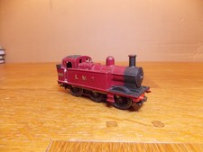 Hornby R52RS LMS 3F KLASSE 0-6-0T LOCO Nr. 7606 in LMS roter Lackierung. c/w Rauchgerät