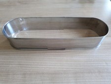 CHG Kuchen-/Brotbackform Edelstahl Backring oval ausziehbar einstellbar