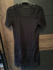 Spitzenkleid Gr M schwarz Vila