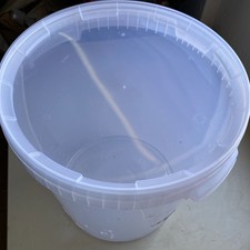 Eimer mit Deckel 33 L Liter Leereimer Kübel lebensmittelecht Bastel Projekt