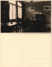 Wohnungen, Zimmer Innenansichten Büro Konferenztisch 1956 Privatfoto