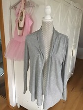 H&M L.O.G.G.❤️  Strickjacke Sweatshirtjacke offener Cardigan Gr. S grau