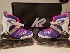 K2 Inliner Skates Marlee Pro lila weiß 35-40 Inlineskates Girls Mädchen