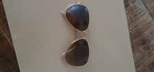 Sonnenbrille Ray Ban Aviator 58, goldfarben, Gläserfarbe braun, o. Mängel,unisex