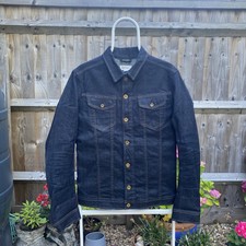 Diesel S.p.A. Denim Jacke Smart Casual Biker dunkelblau Herren Slim Fit Medium