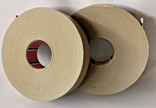 2 Grosse Rollen Klebebandrolle Papier Tesa Verpacken Versand Restposten.