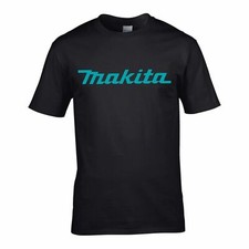 Makita Herren Top Builder Elektrowerkzeuge Do it yourself Work Wear T Shirt Gedruckt Logo Tee