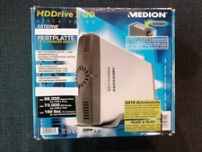 Externe Festplatte MEDION HDDrive 2 go - 1TB - im Alugehäuse , TOP Zustand - OVP