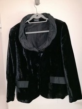 Basler Festliches Blazer Gr. 46 Samt mit Seide  Neuwertig 